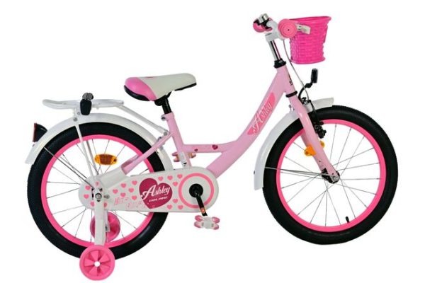 Volare Ashley Kinderfiets – Meisjes – 18 inch – Roze