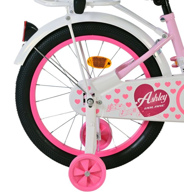 Volare Ashley Kinderfiets – Meisjes – 18 inch – Roze