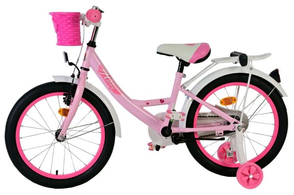 Volare Ashley Kinderfiets – Meisjes – 18 inch – Roze