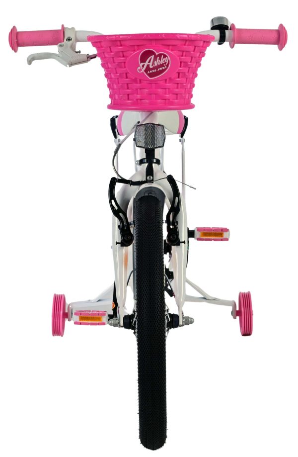 Volare Ashley Kinderfiets – Meisjes – 18 inch – Wit