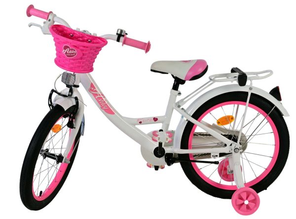Volare Ashley Kinderfiets – Meisjes – 18 inch – Wit