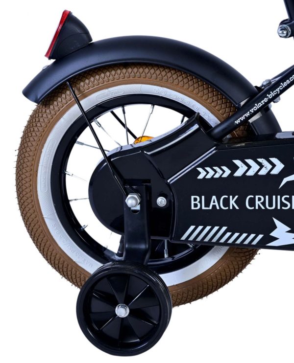 Volare Black Cruiser Kinderfiets – Jongens – 12 inch – Zwart