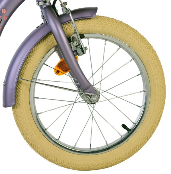 Volare Blossom Kinderfiets – Meisjes – 16 inch – Paars