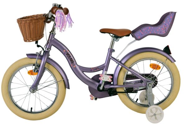 Volare Blossom Kinderfiets – Meisjes – 16 inch – Paars