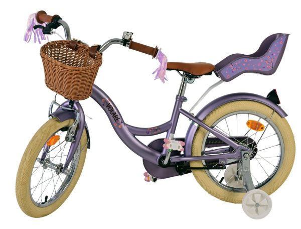 Volare Blossom Kinderfiets – Meisjes – 16 inch – Paars