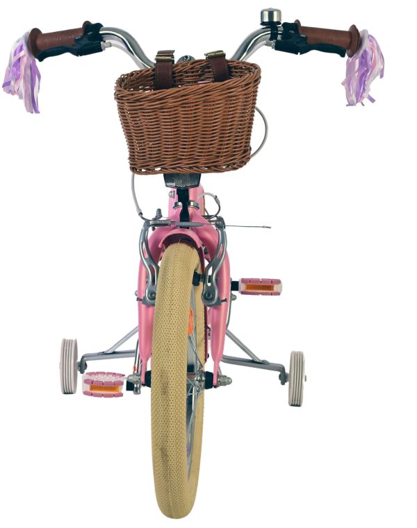 Volare Blossom Kinderfiets – Meisjes – 16 inch – Roze – Twee Handremmen