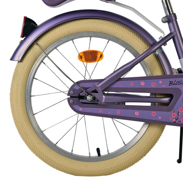 Volare Blossom Kinderfiets – Meisjes – 18 inch – Paars