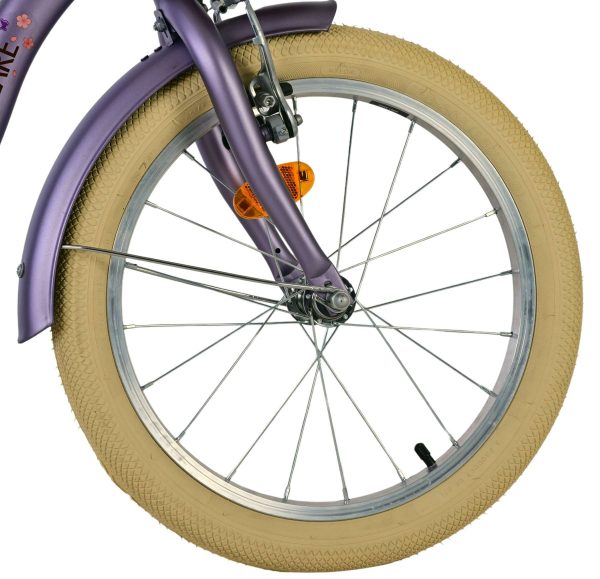 Volare Blossom Kinderfiets – Meisjes – 18 inch – Paars