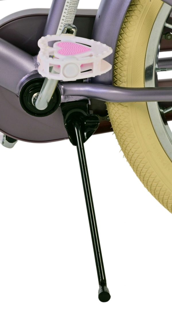 Volare Blossom Kinderfiets – Meisjes – 18 inch – Paars – Twee Handremmen