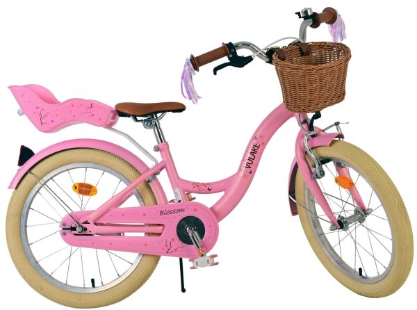 Volare Blossom Kinderfiets – Meisjes – 18 inch – Roze