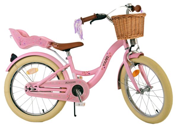 Volare Blossom Kinderfiets – Meisjes – 18 inch – Roze