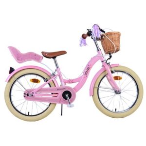 Volare Blossom Kinderfiets – Meisjes – 18 inch – Roze – Twee handremmen