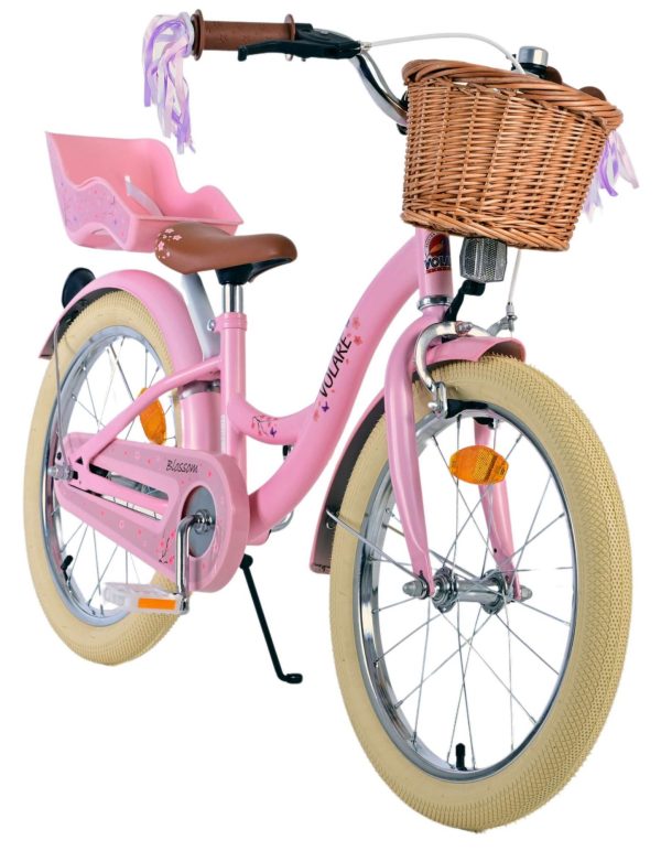 Volare Blossom Kinderfiets – Meisjes – 18 inch – Roze