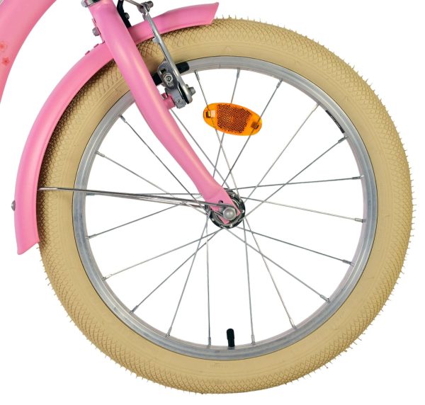 Volare Blossom Kinderfiets – Meisjes – 18 inch – Roze – Twee handremmen