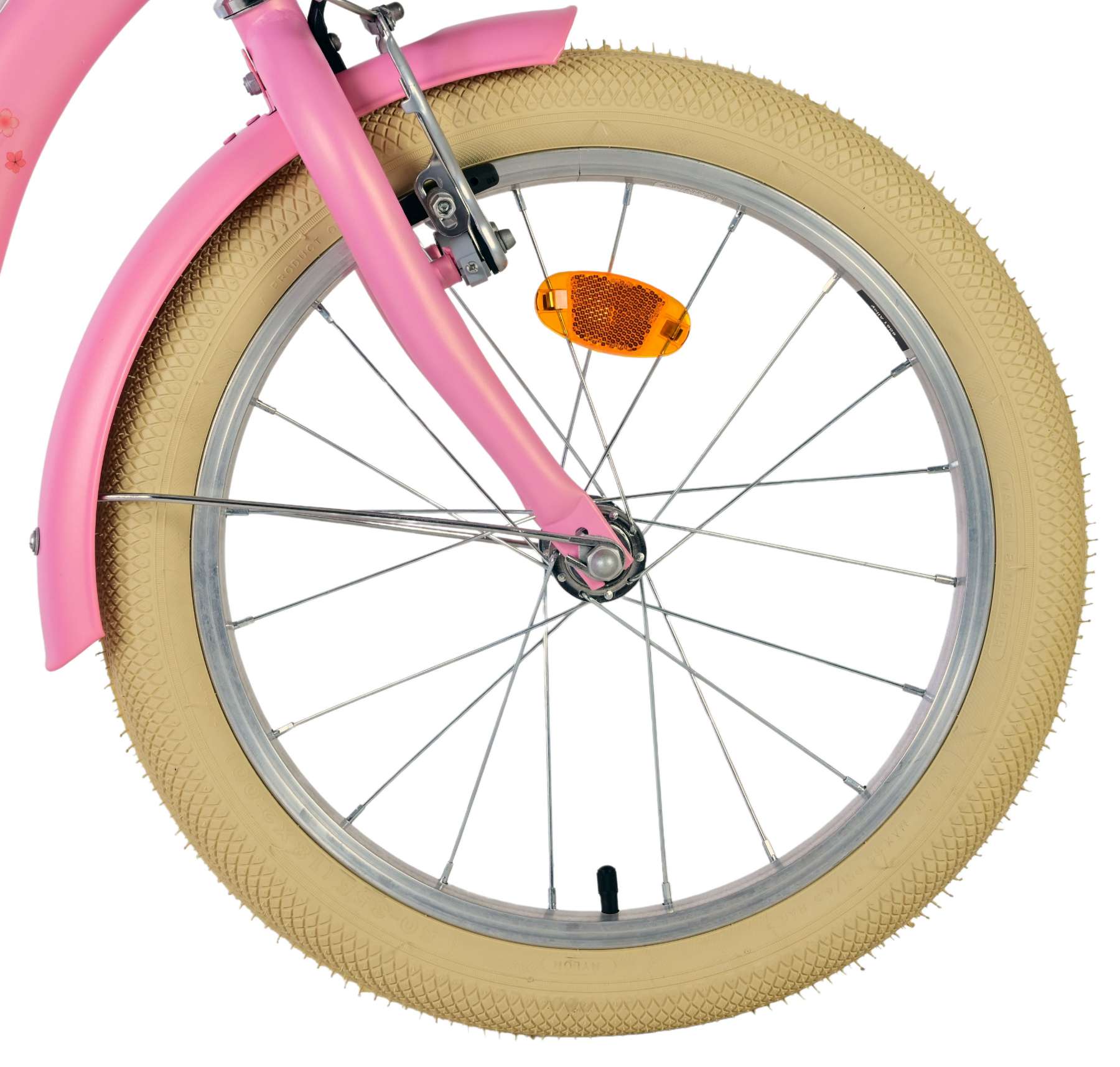 Volare Blossom Kinderfiets – Meisjes – 18 inch – Roze – Twee handremmen