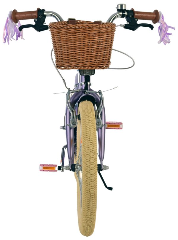 Volare Blossom Kinderfiets – Meisjes – 18 inch – Paars – Twee Handremmen
