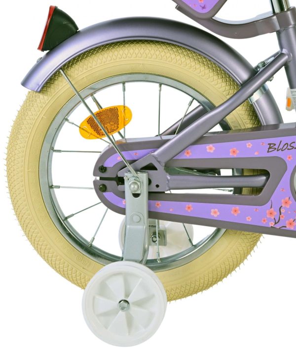 Volare Blossom Kinderfiets – Meisjes – 14 inch – Paars