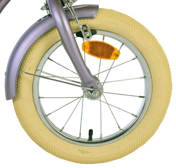 Volare Blossom Kinderfiets – Meisjes – 14 inch – Paars