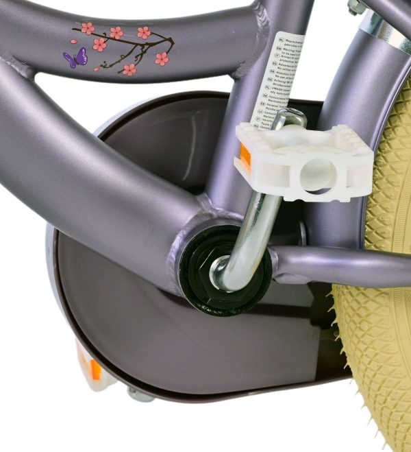 Volare Blossom Kinderfiets – Meisjes – 14 inch – Paars