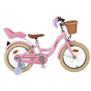 Volare Blossom Kinderfiets – Meisjes – 16 inch – Roze – Twee Handremmen