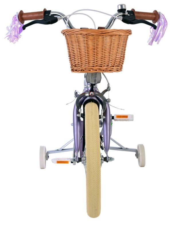 Volare Blossom Kinderfiets – Meisjes – 16 inch – Paars – Twee Handremmen