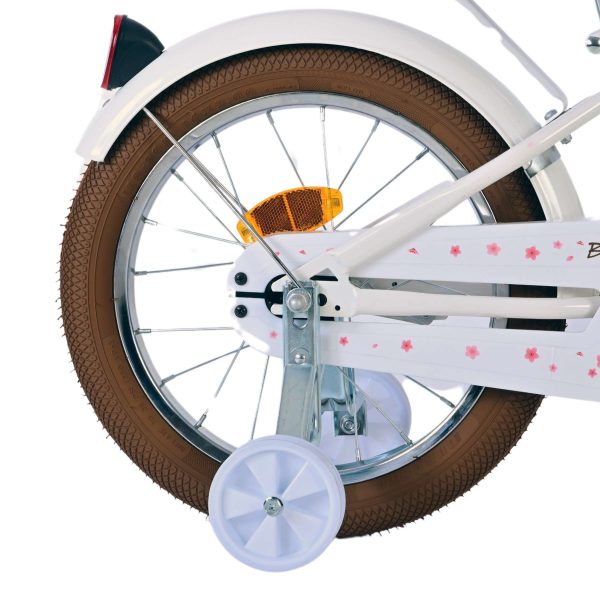 Volare Blossom Kinderfiets – Meisjes – 16 inch – Wit