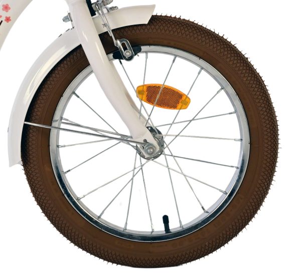 Volare Blossom Kinderfiets – Meisjes – 16 inch – Wit