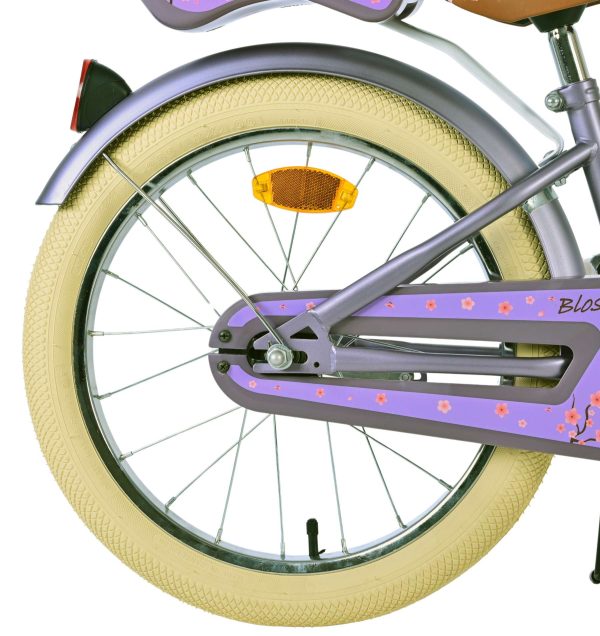 Volare Blossom Kinderfiets – Meisjes – 18 inch – Paars