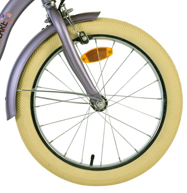 Volare Blossom Kinderfiets – Meisjes – 18 inch – Paars