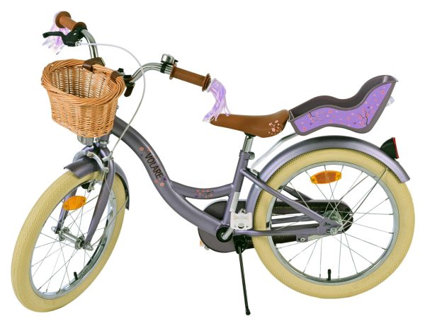 Volare Blossom Kinderfiets – Meisjes – 18 inch – Paars