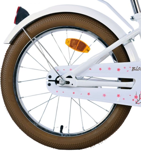 Volare Blossom Kinderfiets – Meisjes – 18 inch – Wit