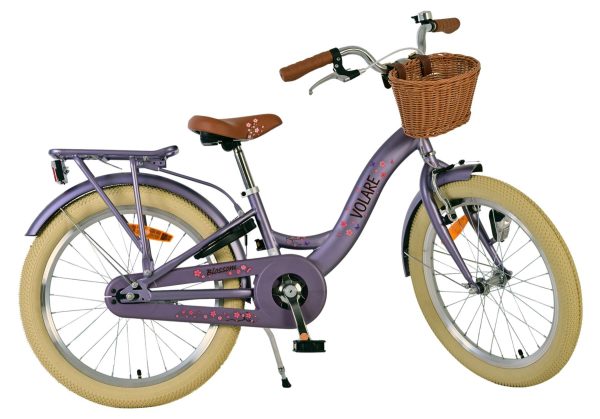 Volare Blossom Kinderfiets – Meisjes – 20 inch – Paars