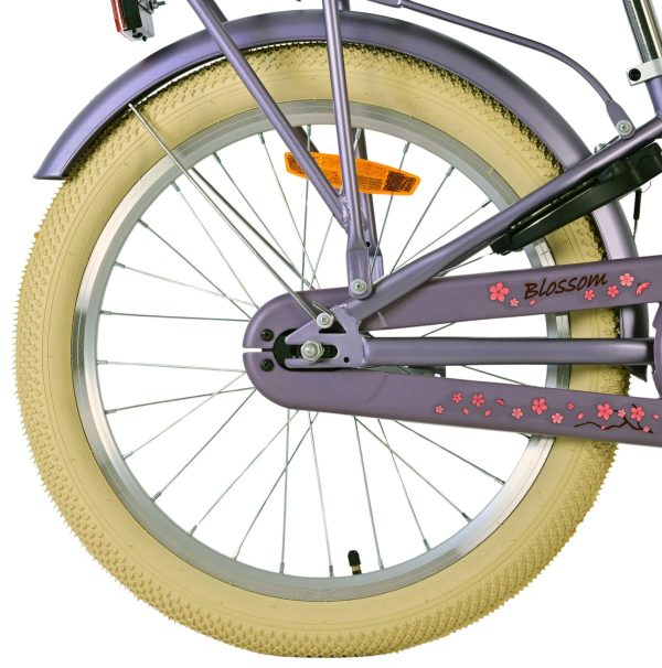 Volare Blossom Kinderfiets – Meisjes – 20 inch – Paars