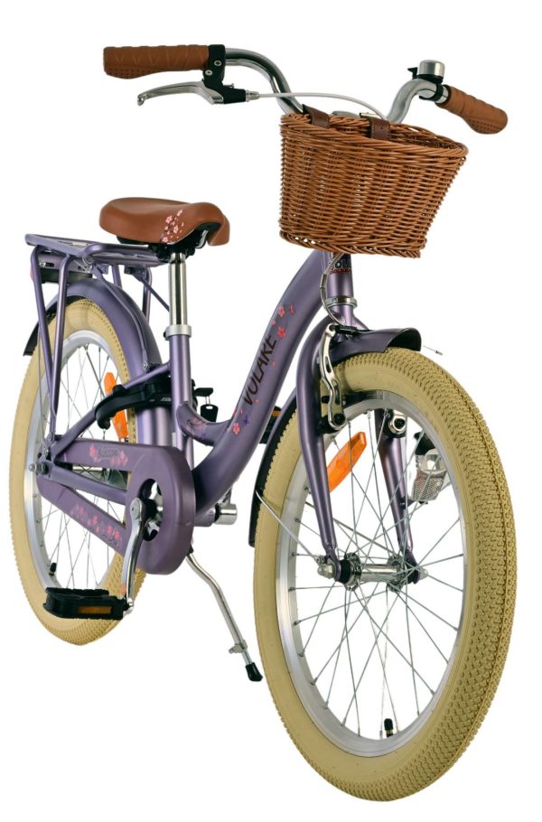 Volare Blossom Kinderfiets – Meisjes – 20 inch – Paars