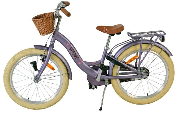Volare Blossom Kinderfiets – Meisjes – 20 inch – Paars