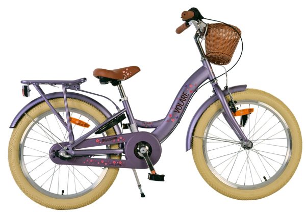 Volare Blossom Kinderfiets – Meisjes – 20 inch – Paars – Nexus 3 versnellingen