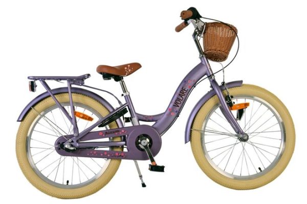 Volare Blossom Kinderfiets – Meisjes – 20 inch – Paars – Nexus 3 versnellingen