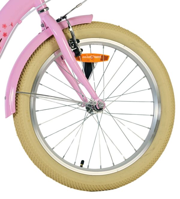 Volare Blossom Kinderfiets – Meisjes – 20 inch – Roze – Twee handremmen