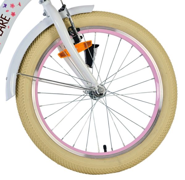 Volare Blossom Kinderfiets – Meisjes – 20 inch – Wit