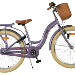 Volare Blossom Kinderfiets – Meisjes – 24 inch – Paars – 3 Versnellingen
