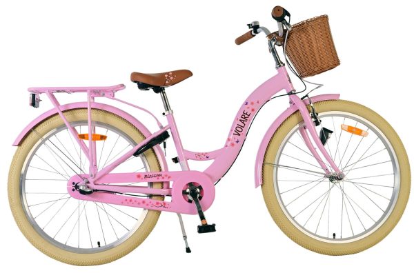 Volare Blossom Kinderfiets – Meisjes – 24 inch – Roze – 3 Versnellingen