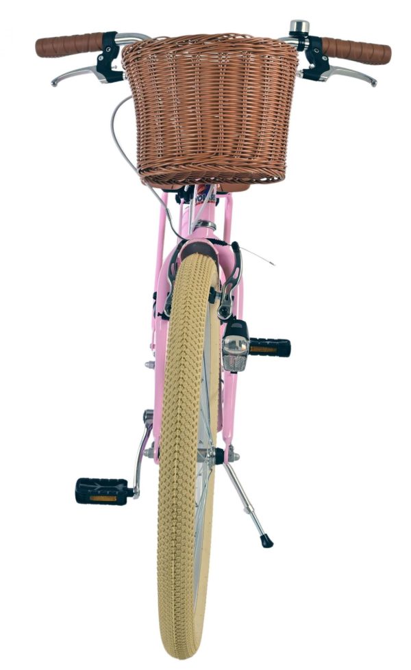 Volare Blossom Kinderfiets – Meisjes – 24 inch – Roze – Twee handremmen