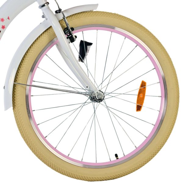 Volare Blossom Kinderfiets – Meisjes – 24 inch – Wit
