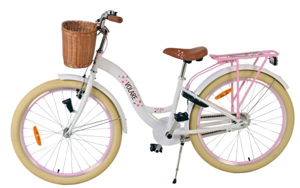 Volare Blossom Kinderfiets – Meisjes – 24 inch – Wit