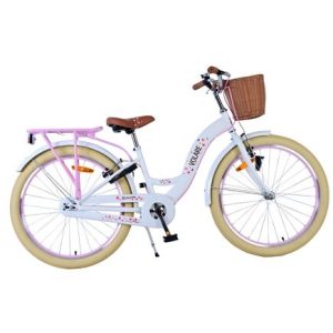 Volare Blossom Kinderfiets – Meisjes – 24 inch – Wit – Twee handremmen