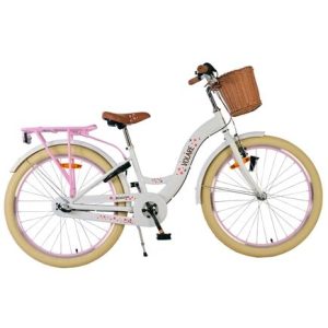 Volare Blossom Kinderfiets – Meisjes – 24 inch – Wit – 3 Versnellingen