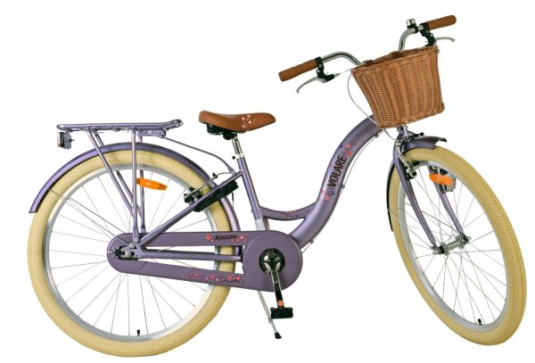 Volare Blossom Kinderfiets – Meisjes – 26 inch – Paars – Twee handremmen
