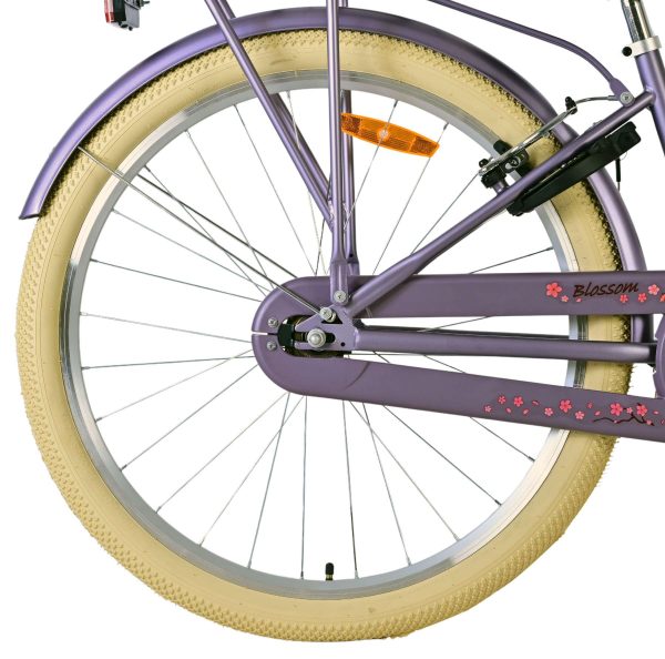 Volare Blossom Kinderfiets – Meisjes – 26 inch – Paars – Twee handremmen