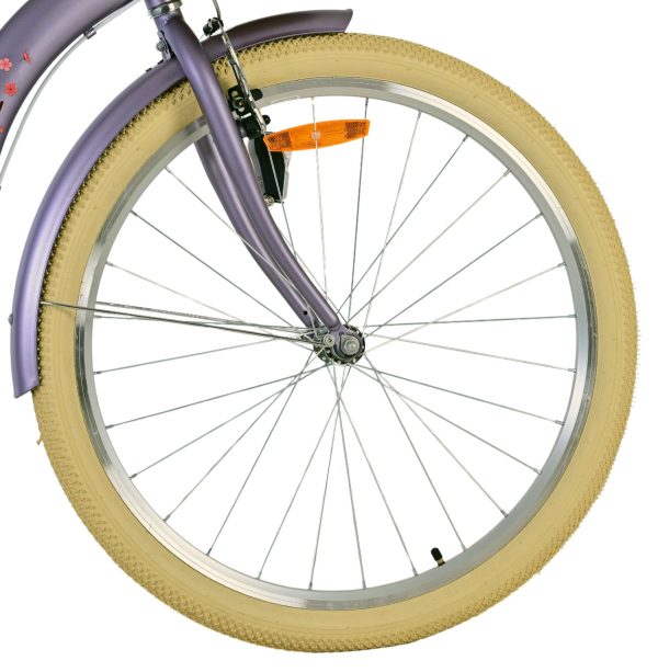 Volare Blossom Kinderfiets – Meisjes – 26 inch – Paars – Twee handremmen