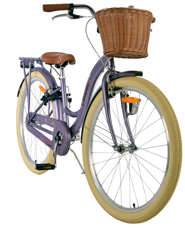 Volare Blossom Kinderfiets – Meisjes – 26 inch – Paars – Twee handremmen